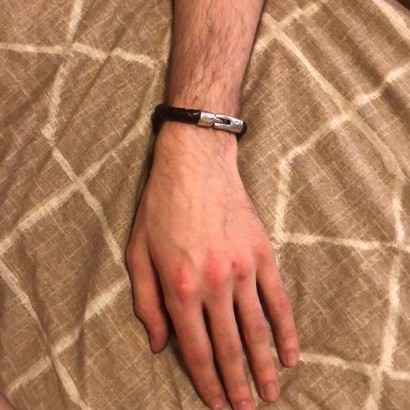UNOde50 Men’s Leather & Silver Bracelet - Picture 4 of 4